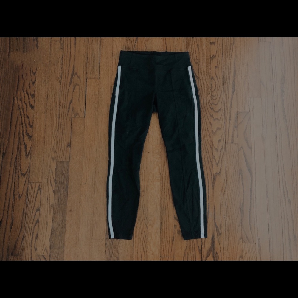 athleta striped leggings